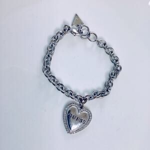 Guess Heart Tag Bracelet